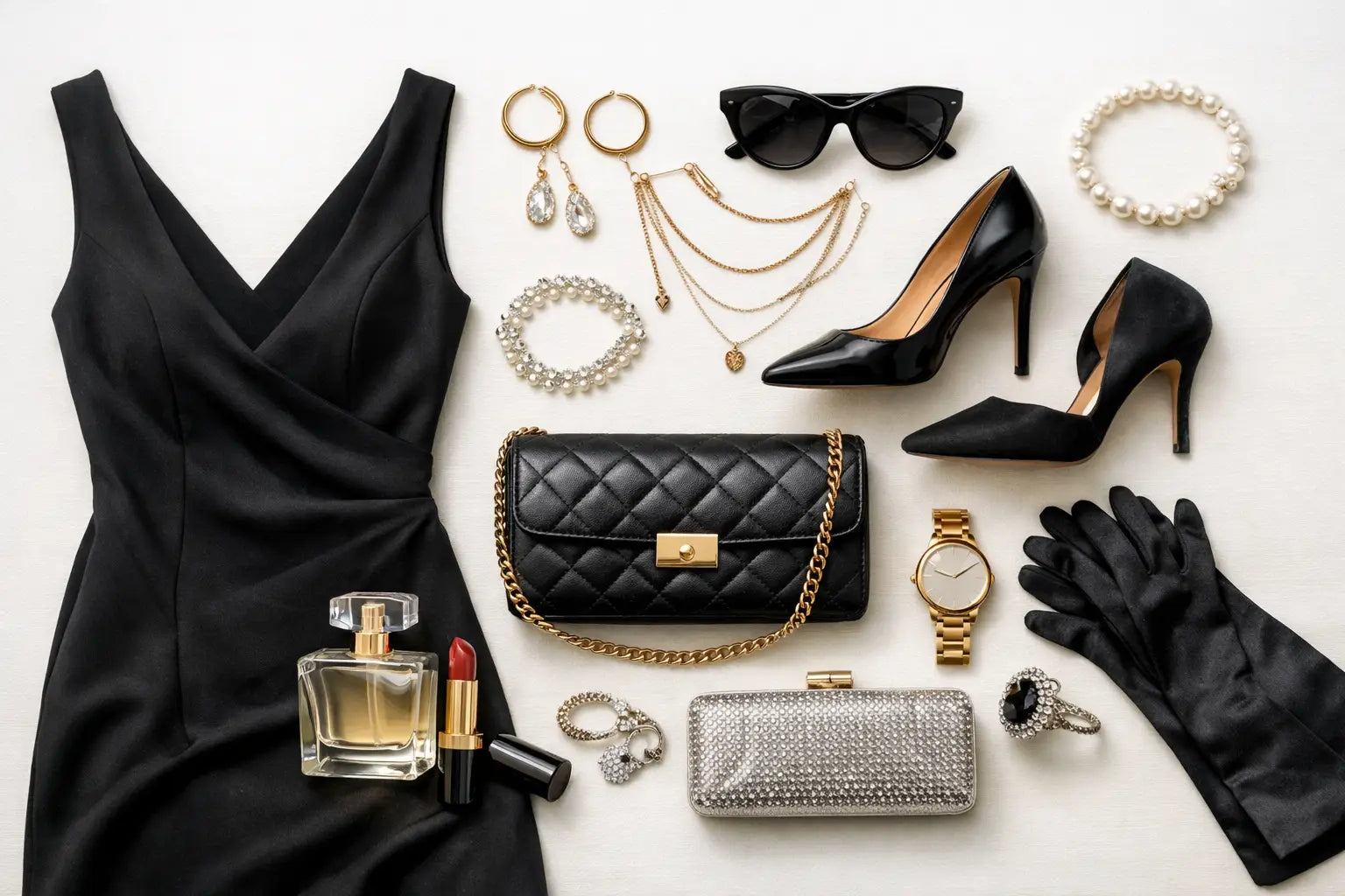 12 Best Accessories for Black Dress Looks