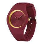 Watch Simple Luxury Quartz Silicone Strap Round Dial Exclusive by Adornity