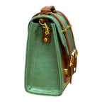 Vegan Leather Backpack – Handmade Structured French Inspired Small Bag with Adjustable Straps by navichi