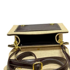 Vegan Leather Backpack – Handmade French Style Structured Mini Backpack With Adjustable Straps by navichi