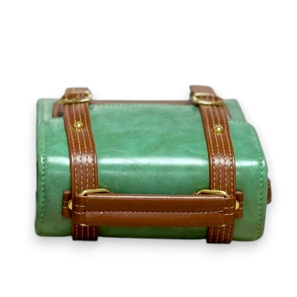 Vegan Leather Satchel – Structured Handbag With Adjustable Strap | French Style Purse by navichi