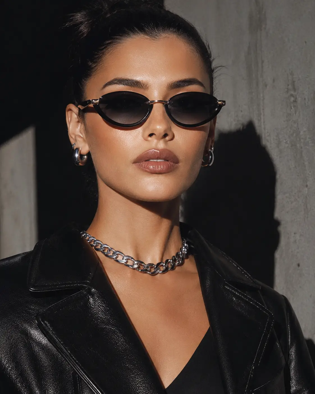 KAMMPT Oval Vintage Sunglasses Women Stylish Gradient Multi-color Casual Decor Shades 2025 New Trendy Brand Design Sun Glasses by Hegichi