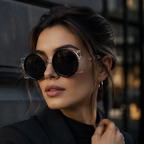 Y2K Oversized Round Sunglasses — UV400 | Hegichi by Hegichi