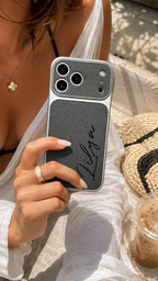 Personalized Leather Phone Case – iPhone 17 Series by Hegichi