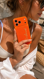 Personalized Leather Phone Case – iPhone 17 Series by Hegichi
