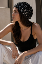 Women's Sparkling Sequined Knit Beanie – Limited Edition Y2K Collection by Hegichi