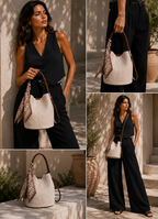 Bucket Bag Luxe Woven Effect Exclusive Edition by Hegichi