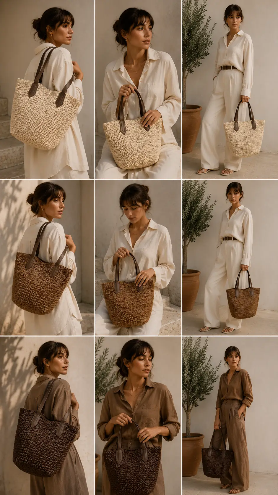 Artisan Rattan Woven Shoulder Bag Summer Bohemian Style by Hegichi