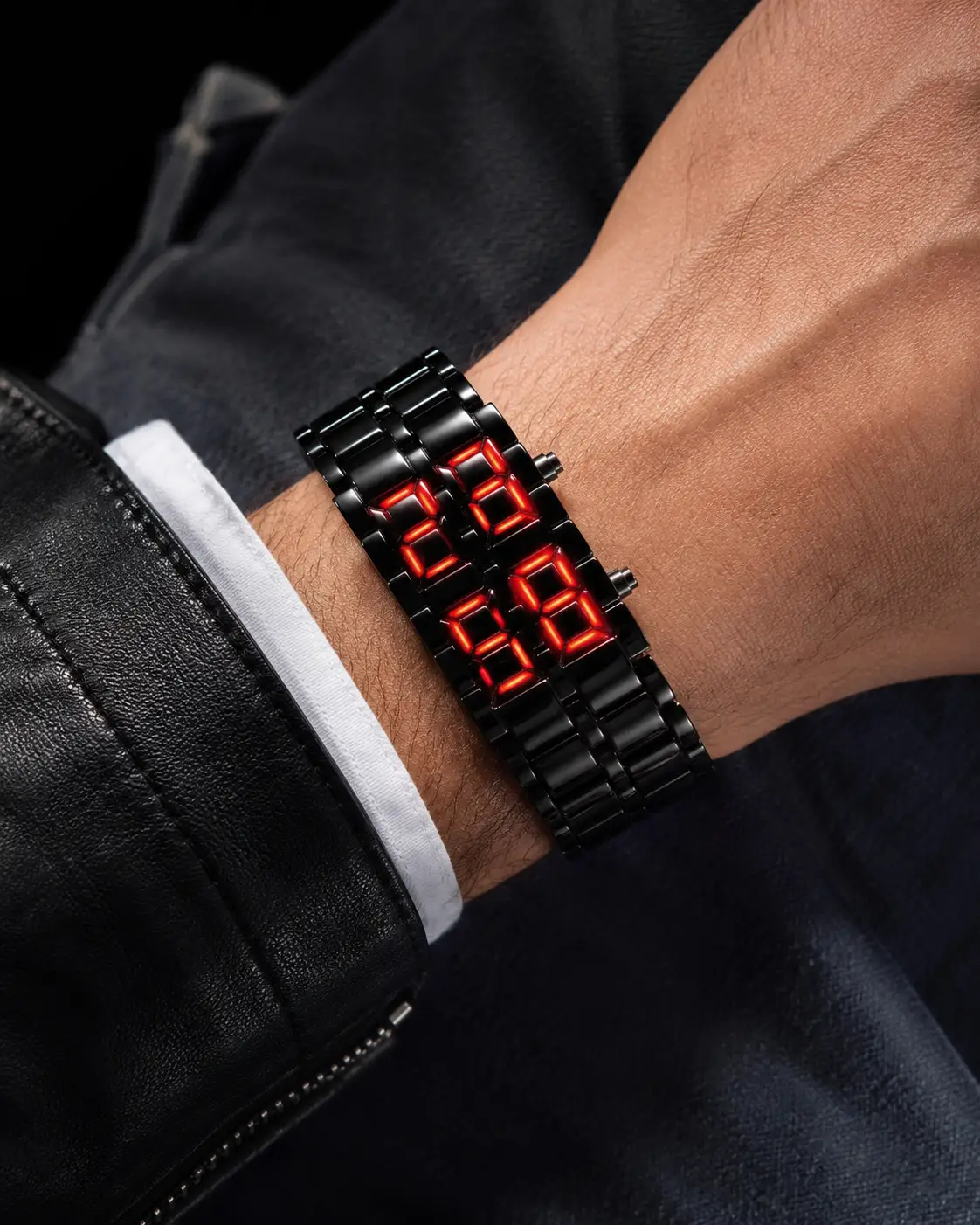 Wrist Watch Full Metal Lava Collection Limited Edition by Adornity