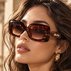 Refined Polycarbonate Square Sunglasses In Select Style by Hegichi