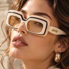 Refined Polycarbonate Square Sunglasses In Select Style by Hegichi