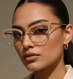 Korean Style Cat Eye Glasses – Blue Light Filter by Adornity