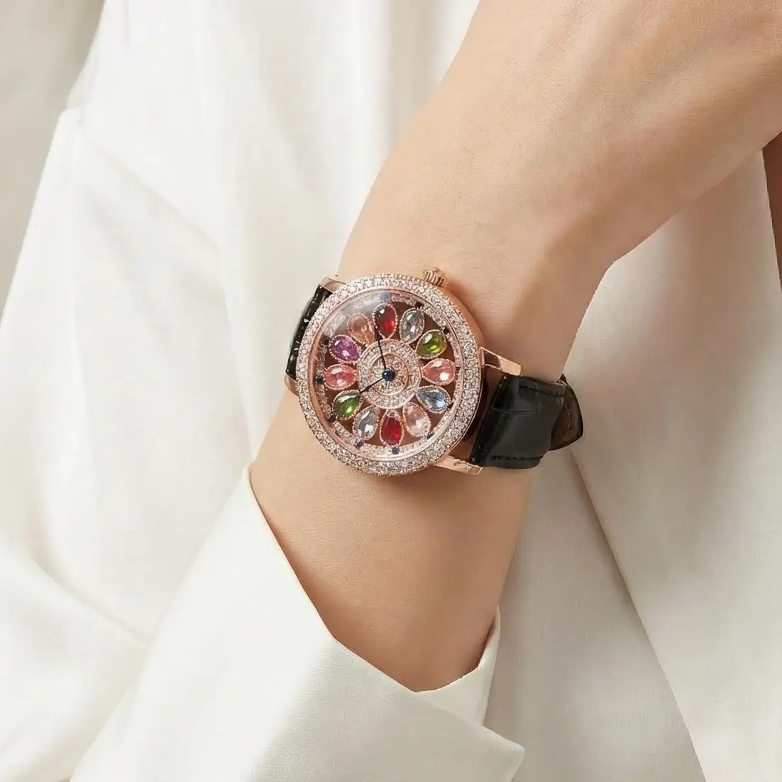 Rotating Dial Watch – Minimal Statement Design by Adornity