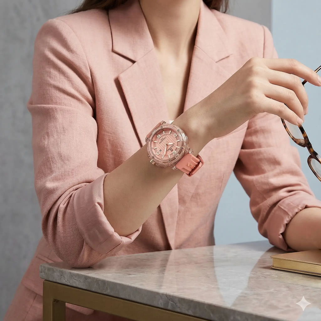 Minimal Quartz Watch – Waterproof Luminous Dial by Adornity