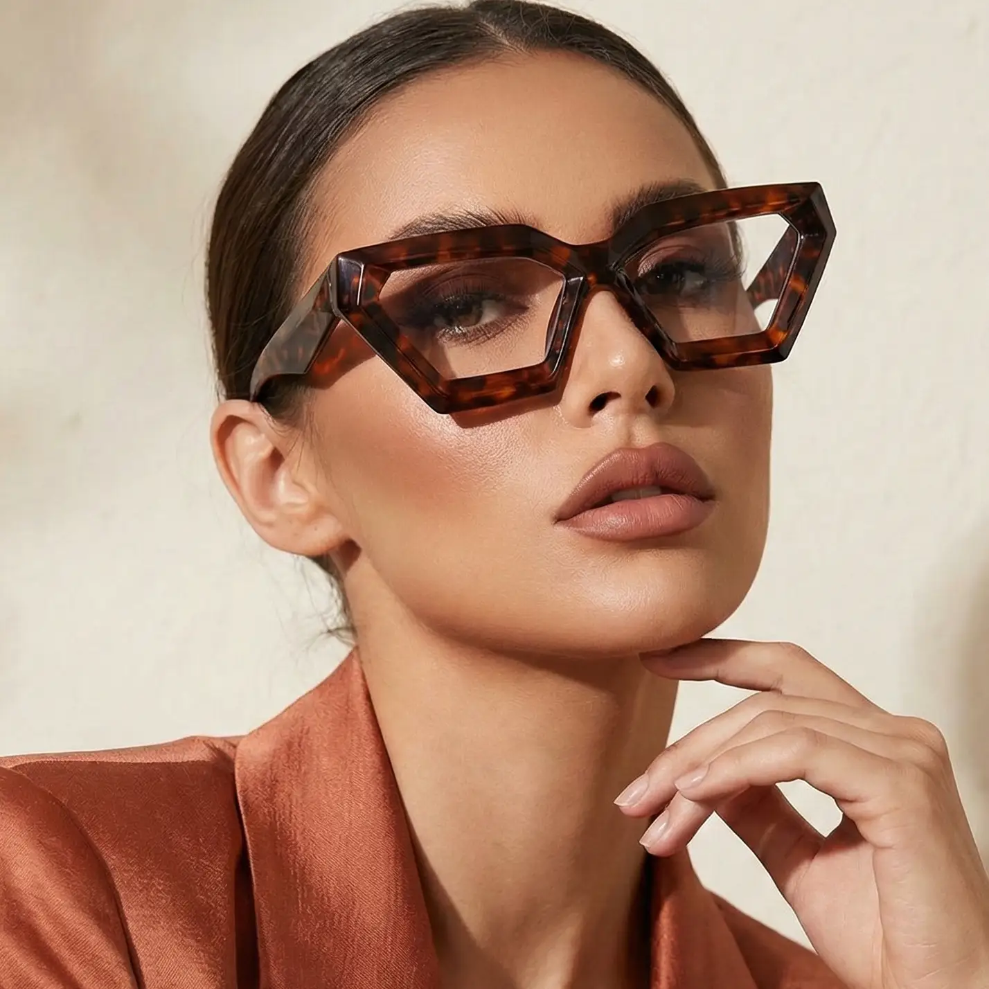Adornity Diamond Shape Blue Light Glasses Diamond Collection Limited Edition For Women Premium Comfort