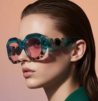 Oversized Rectangle Sunglasses – Vintage Frame by Adornity