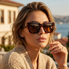 Adornity Cat Eye Sunglasses Gradient Lenses Plastic Frame Exclusive Limited Edition by Adornity