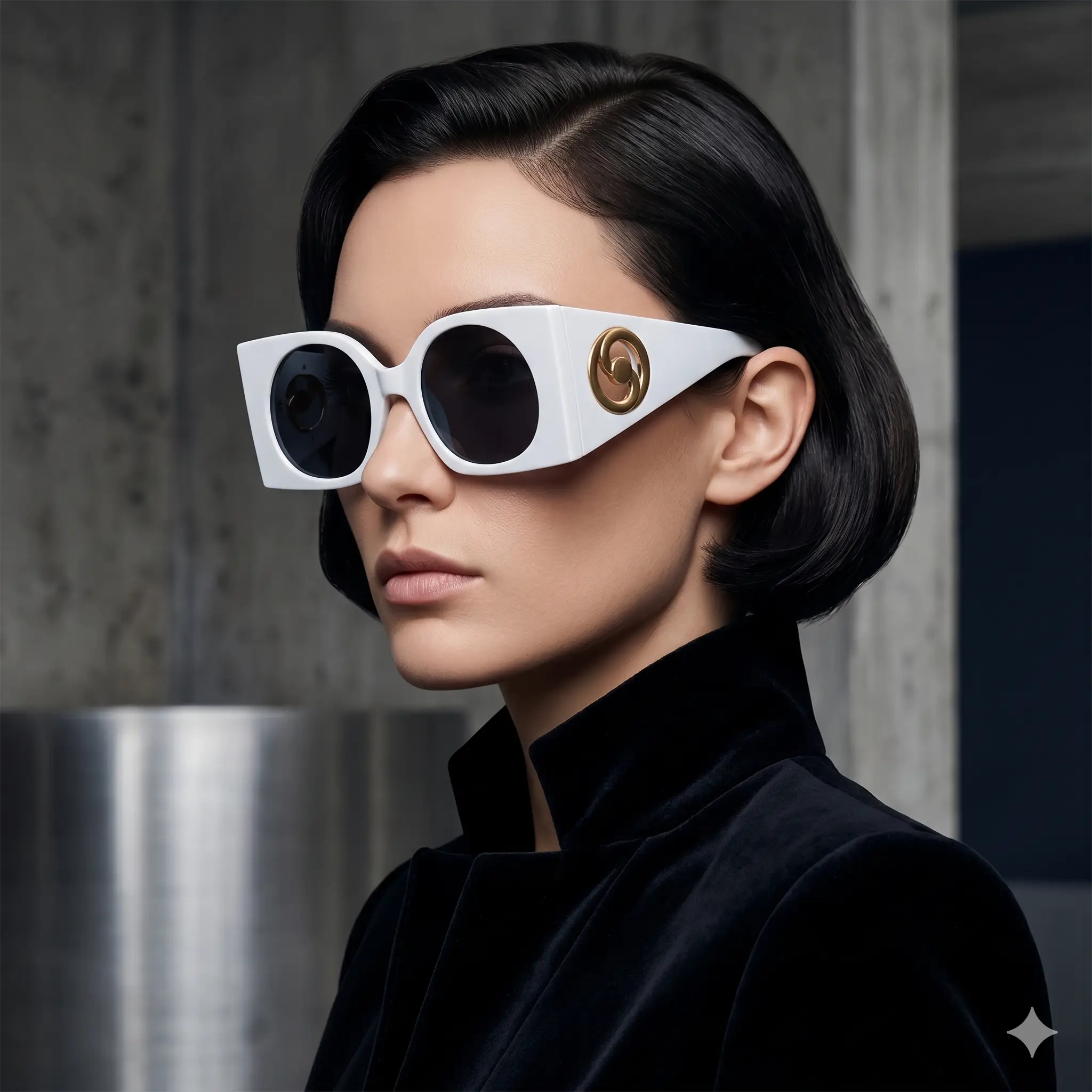 Cannes Oversized Frames- UV400 Protection by Adornity