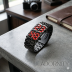 Wrist Watch Full Metal Lava Collection Limited Edition by Adornity