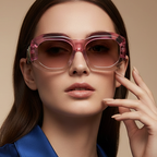 Oversized Rectangle Sunglasses – Vintage Frame by Adornity