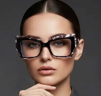 Vintage Cat Eye Blue Light Glasses – Prescription Ready by Adornity