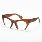 Sienna Cat Eye Reading Glasses – Oversized Frame by Adornity