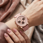 Heart Shape Watch – Dual Display Analog-Digital by Adornity