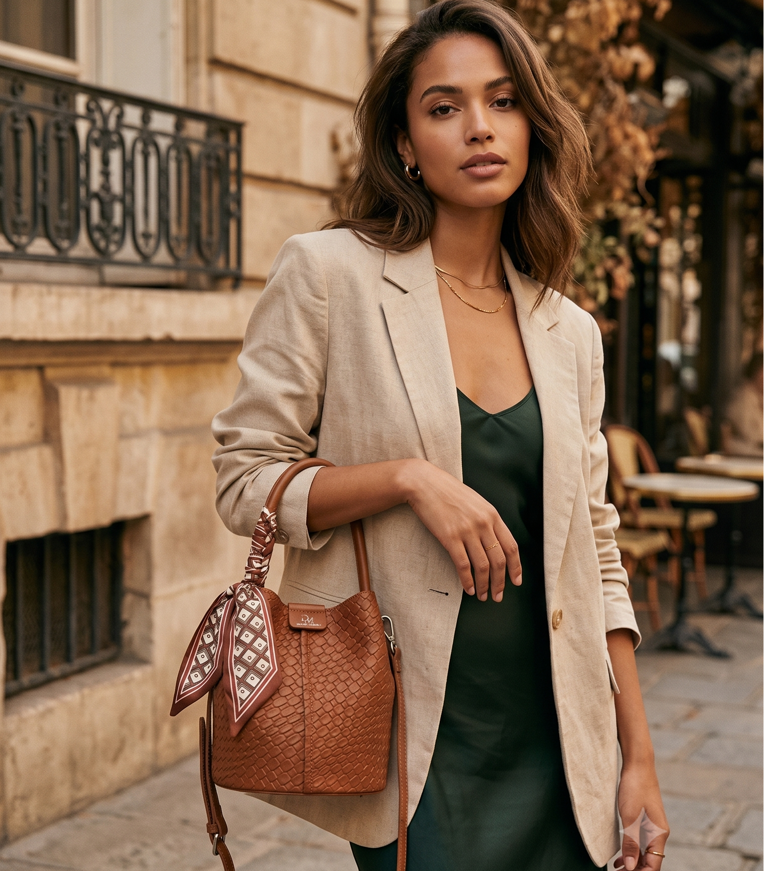 Bucket Bag Luxe Woven Effect Exclusive Edition by Hegichi