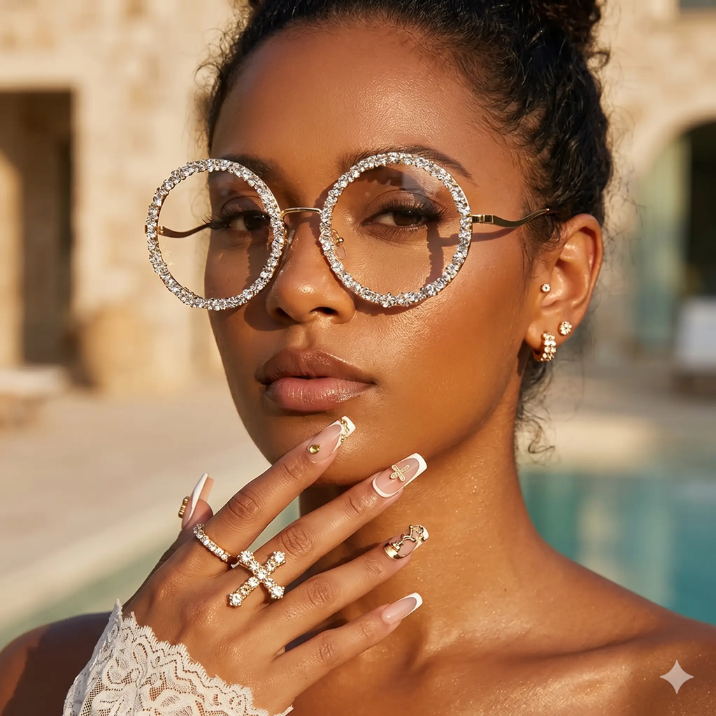 Stainless Steel Sunglasses Luxe Collection Exclusive by Hegichi