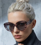 Oversized Sunglasses – Bold Cat-Eye Frame by Adornity
