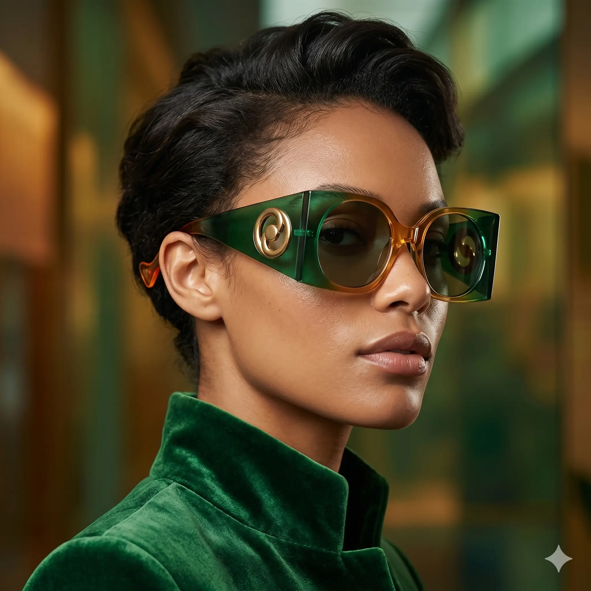 Cannes Oversized Frames- UV400 Protection by Adornity