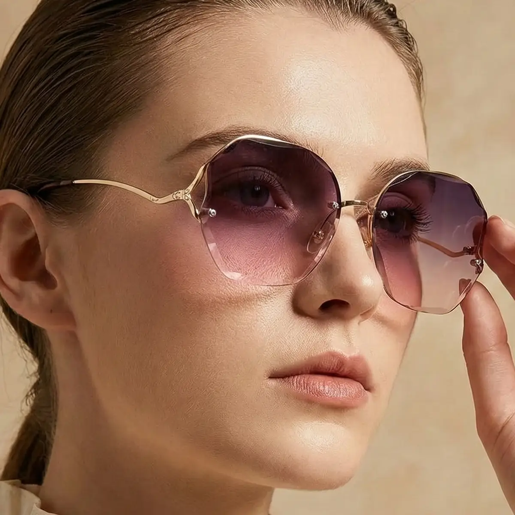 Signature Cat-Eye Sunglasses – Classic Style- UV400 Protection by Adornity
