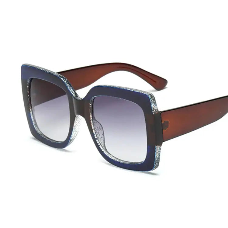 Oversized Square Sunglasses Woman Brand Designer Clear Lenses Sun Glasses Female Three Colors Big Frame Party Eye Glasses Oculos by Adornity