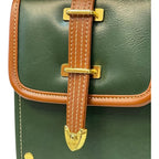 French Vegan Leather Handbag – Elegant Compact Handmade Matte Finish Purse by navichi