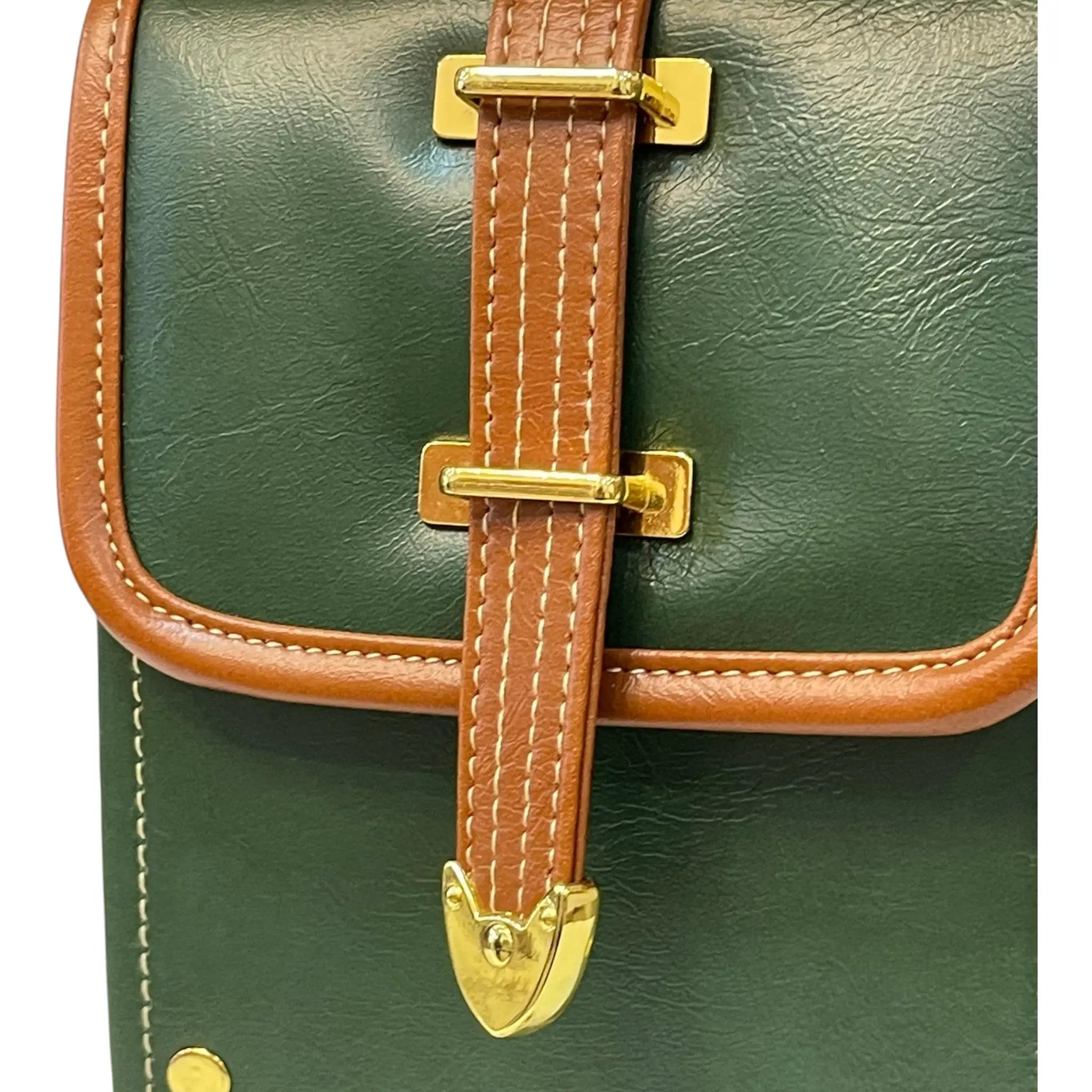 French Vegan Leather Handbag – Elegant Compact Handmade Matte Finish Purse by navichi