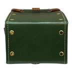 French Vegan Leather Handbag – Elegant Compact Handmade Matte Finish Purse by navichi