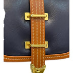 Vegan Leather Crossbody – Handmade Tweed Compact Bag With Adjustable Strap by navichi