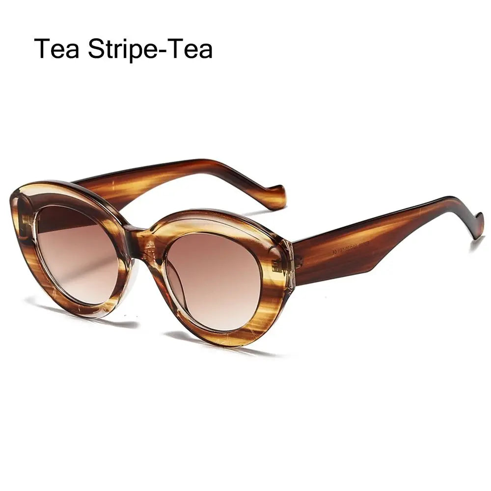 Oversized Sunglasses – Bold Cat-Eye Frame by Adornity
