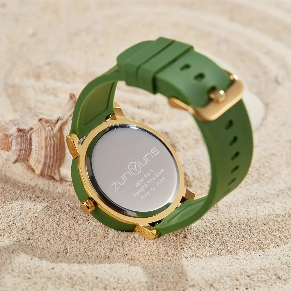Personalized fashionable floating magnetic pointer free ball bearing creative simple waterproof quartz watch student women men by Adornity