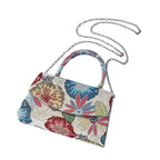 New trend flower decoration dinner bag fashion lady handbag celebrity travel storage bag wedding party evening dress gift bag by Hegichi