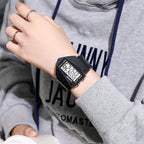 Multi-function aircraft watch junior high school students junior high school boys and girls sports electronic watch by Adornity