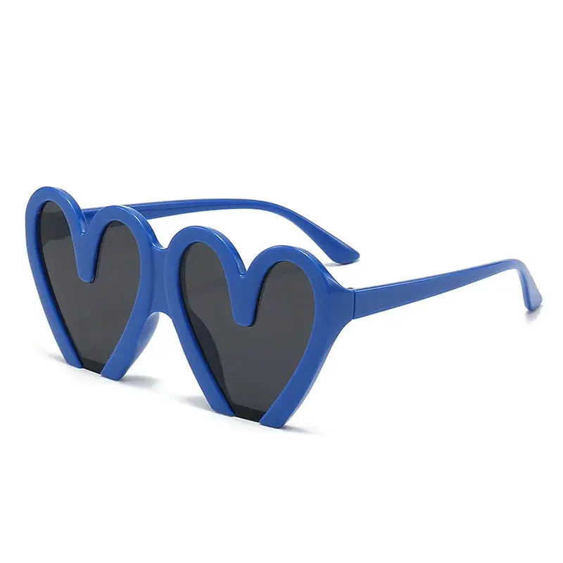 Vintage Sunglasses Women Men Heart Core Sun Glasses Female Retro Round Sunglasses for Male Eyewear Eye Glasses Sunglasses by Hegichi
