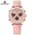 Heart Shape Watch – Dual Display Analog-Digital by Adornity