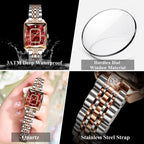Elegant Everyday Watch – Stainless Steel Dial by Adornity