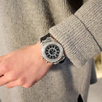 LED Light Flash Luminous Watches Women Men Boys Girls Silicone Wrist Watch Fashion Rhinestone Clock Kids Children Relogio Saati by Adornity