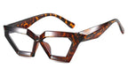 Diamond Shape Blue Light Glasses – Bold Frame by Adornity