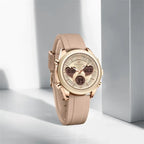 Heart Shape Watch – Dual Display Analog-Digital by Adornity