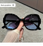 Y2K Oversized Sunglasses – Fashion Sunglasses with Green Jelly Frame & Anti-Reflective Lenses by Adornity
