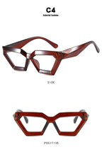 Diamond Shape Blue Light Glasses – Bold Frame by Adornity