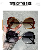 Y2K Oversized Sunglasses – Fashion Sunglasses with Green Jelly Frame & Anti-Reflective Lenses by Adornity